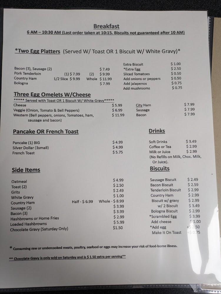 Diner Menu image 1